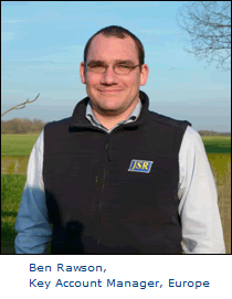 Ben Rawson, Key Account Manager, Europe